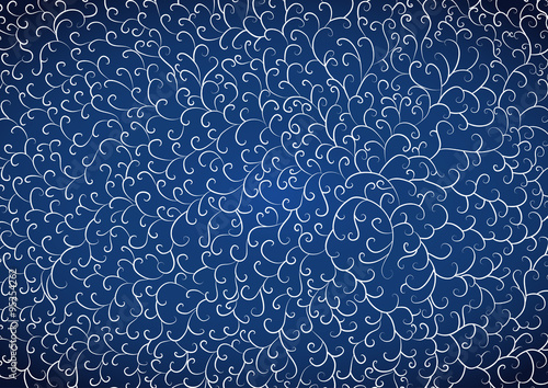 Vector background with hand-drawn abstract pattern.