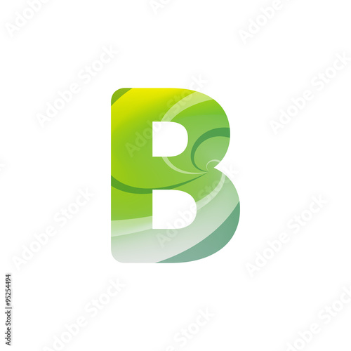 a-z abstrack letter bold