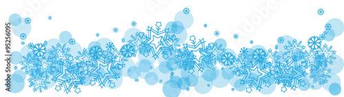Blue Snowflakes 