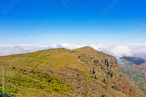 Mountain landscape near Pico do Arieiro