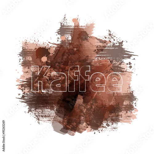 Kaffee | Hinweis Schild Café Bistro Bar Restaurant