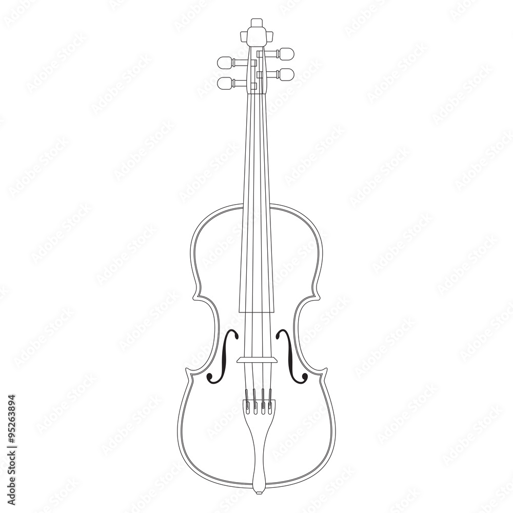 Fototapeta premium Violin
