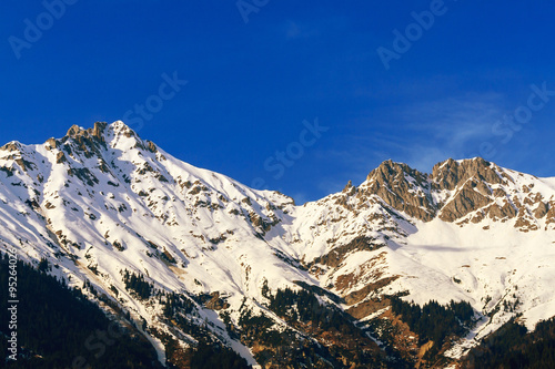 View of Alps around Innsbruck