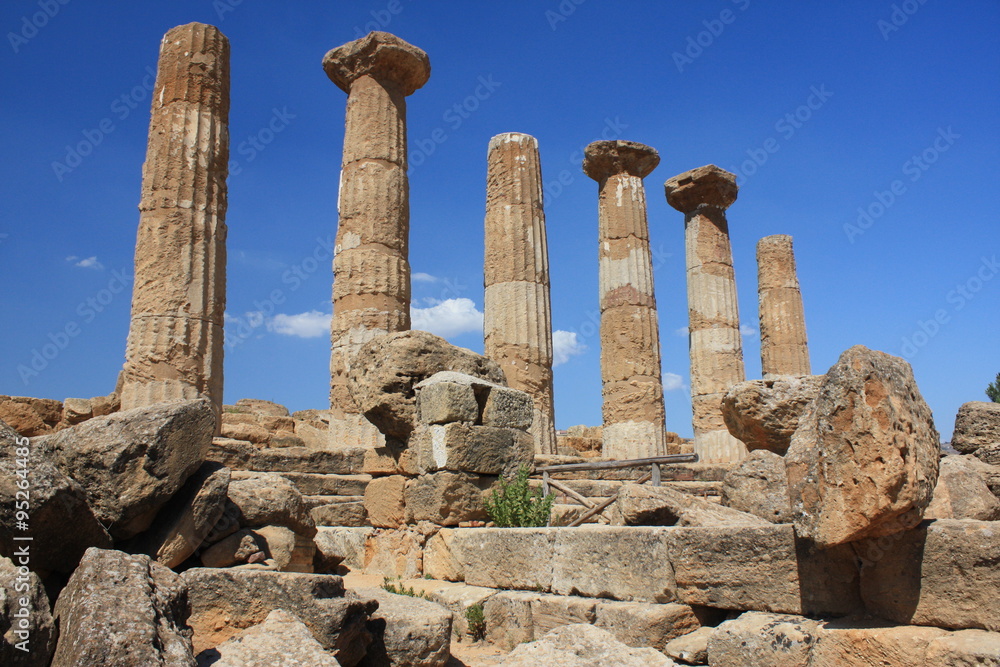 The Valley of the Temples, Agrigento, Sicily, Italy