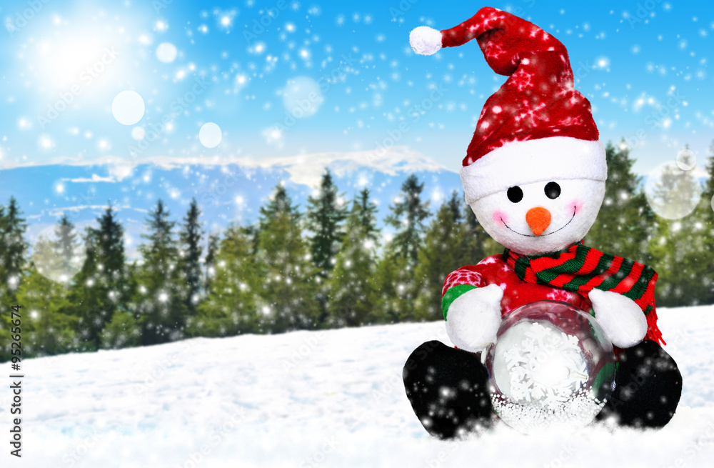 Obraz premium Snowman