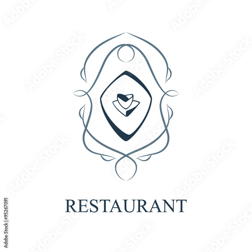 Abstract logo for restaurant