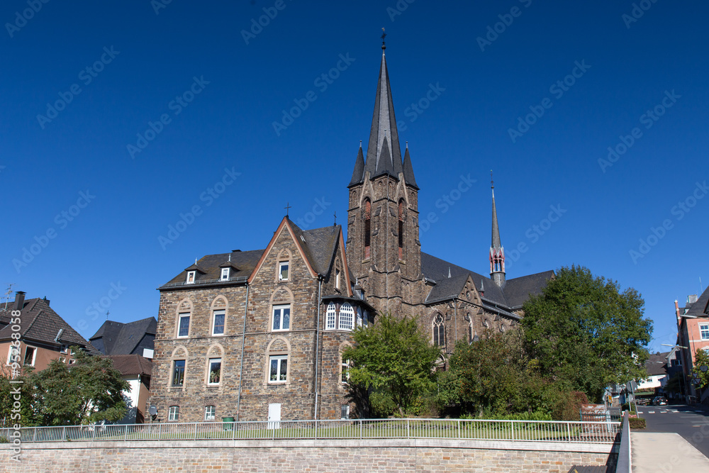 kirchen city in germany in the autumn
