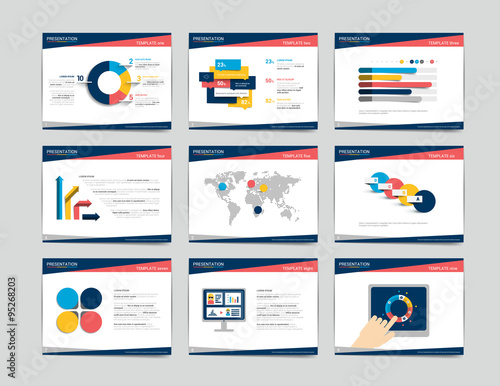 Presentation business templates. Infographics for leaflet, poster, slide, magazine, book, brochure, website, print.