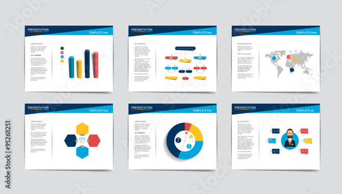 Presentation business templates. Infographics for leaflet, poster, slide, magazine, book, brochure, website, print.