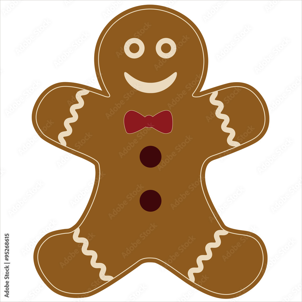 Obraz premium Gingerbread man
