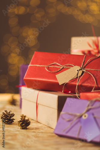 Beauty wrapped xmas presents