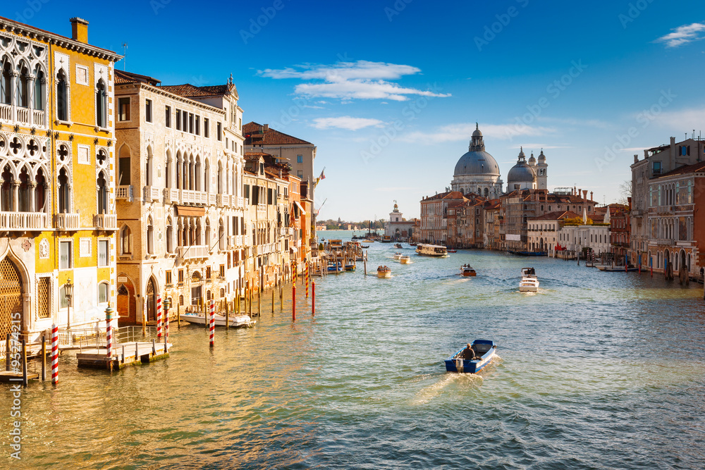 Venice, the Grand Canal, Italy. Venezia