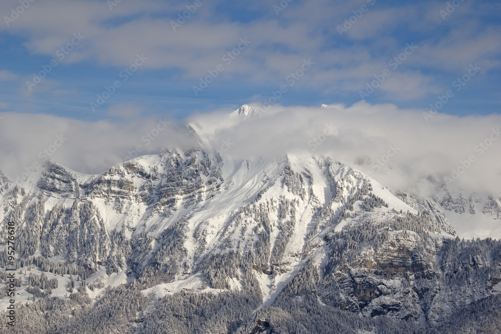 Winter in alps Winter in alps