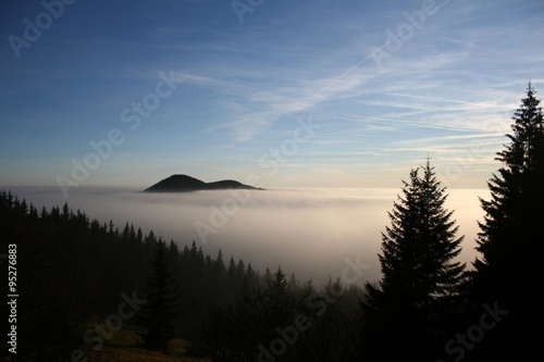 Canvas Print Islands in the sky