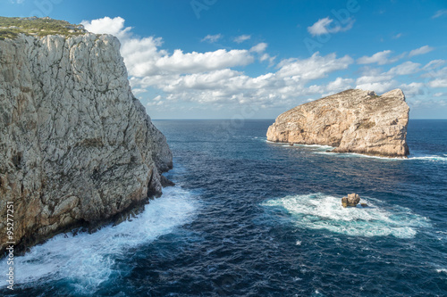 Isola Foradada near Alghero in Sardinia photo