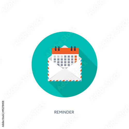 Vector illustration. Envelope icon. Letter, email. Message and communication