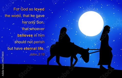Religious Christmas Card