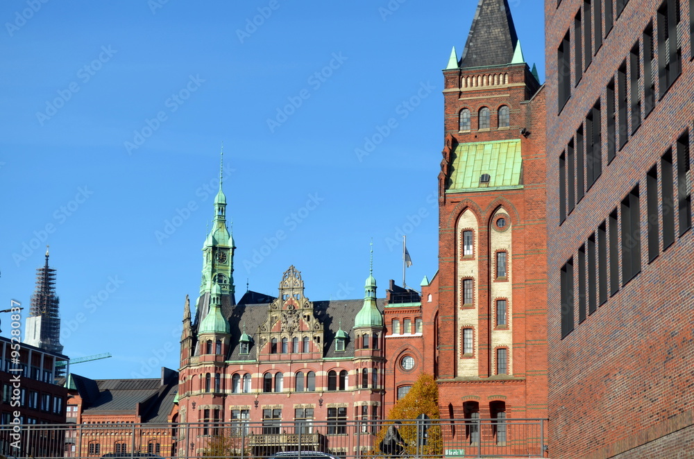 Alte Gebäude in Hamburg