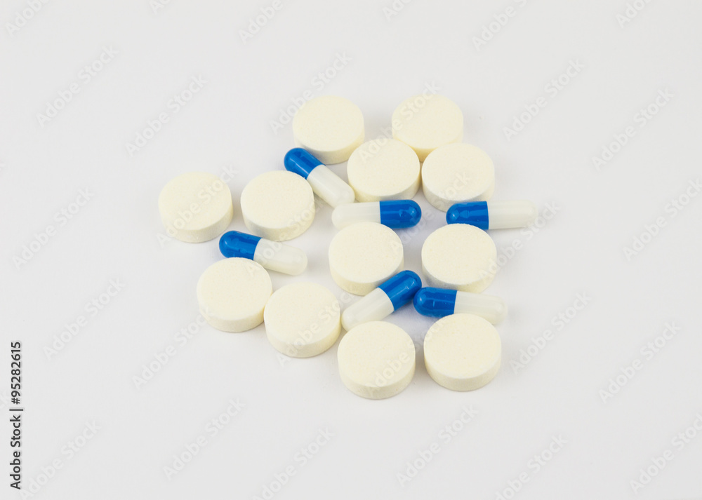 White tablets