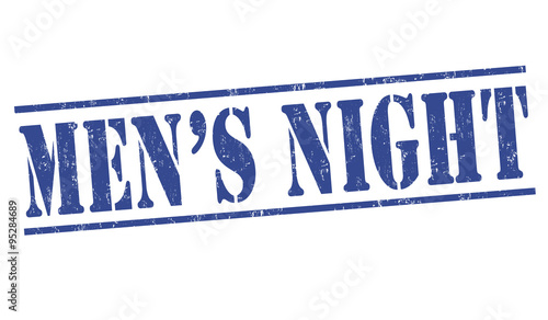 Men's night stamp