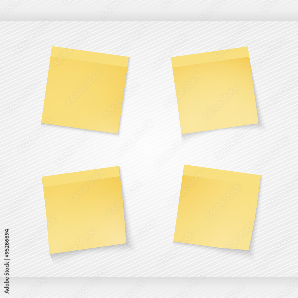 four stationery stickers four stationery stickers