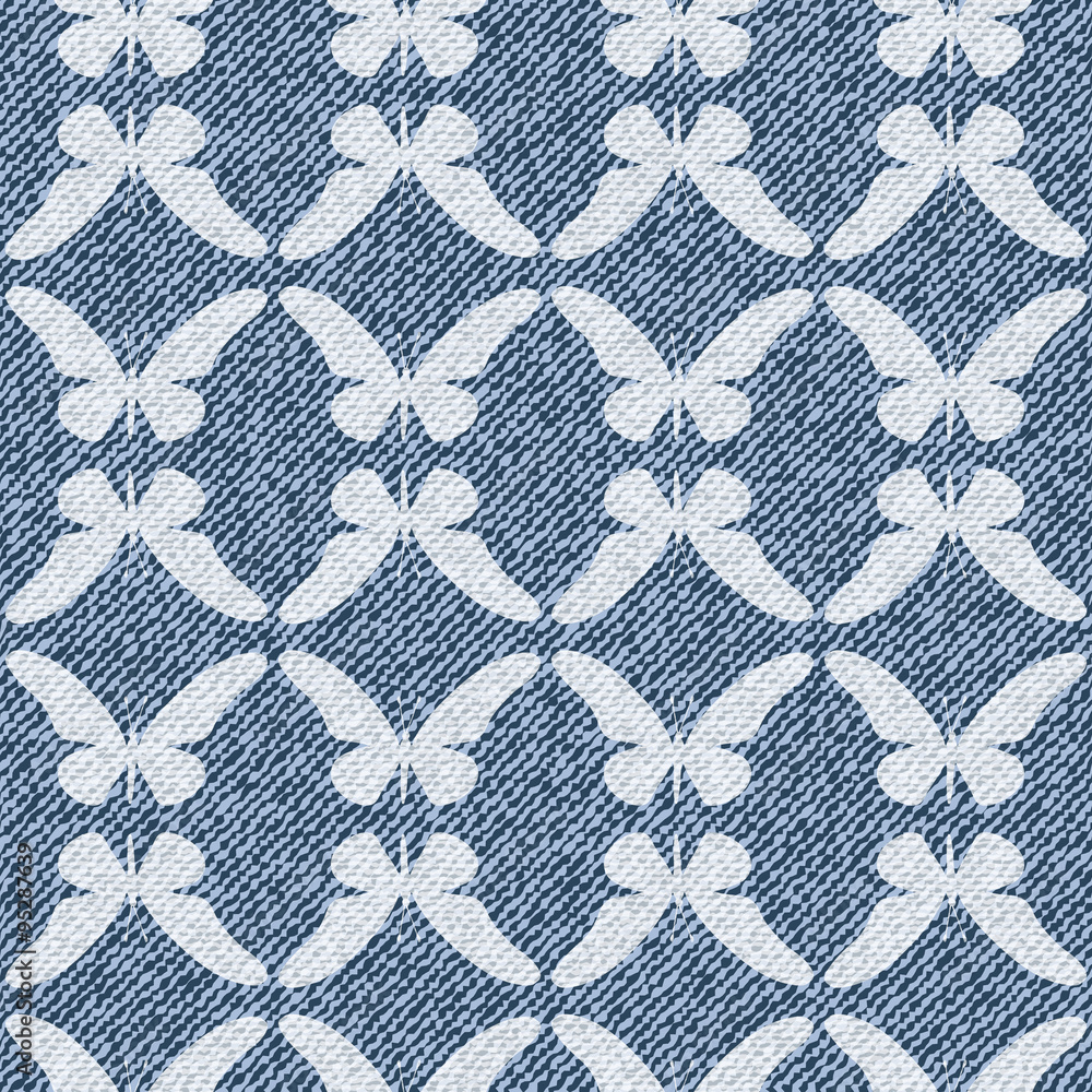 Elegant seamless pattern with butterflies Elegant seamless pattern with butterflies