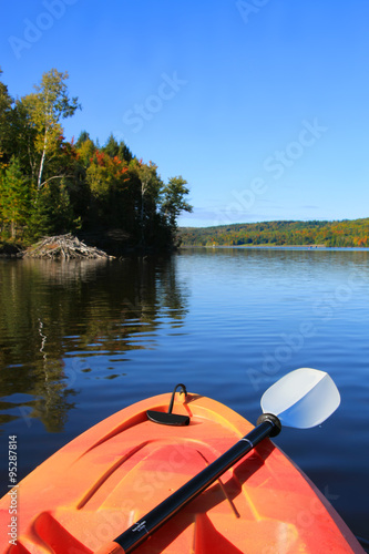 Kayaking in early Fall © GVictoria