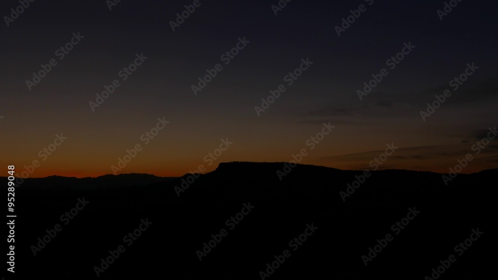 Rocky Mountain Sunrise timelapse, 4K