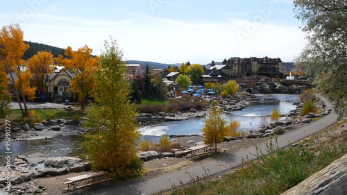 Scenic shot of Pagosa Springs, Colorado, 4K
