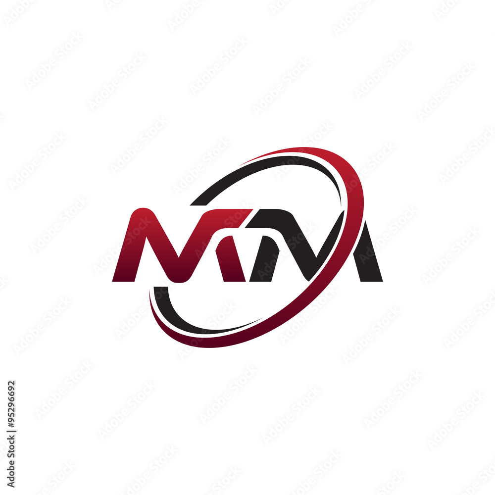 Premium Vector  Mm logo with a circle in the middle