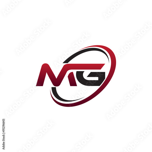 Free Download Modern Initial Logo Circle MG - GFXLoad