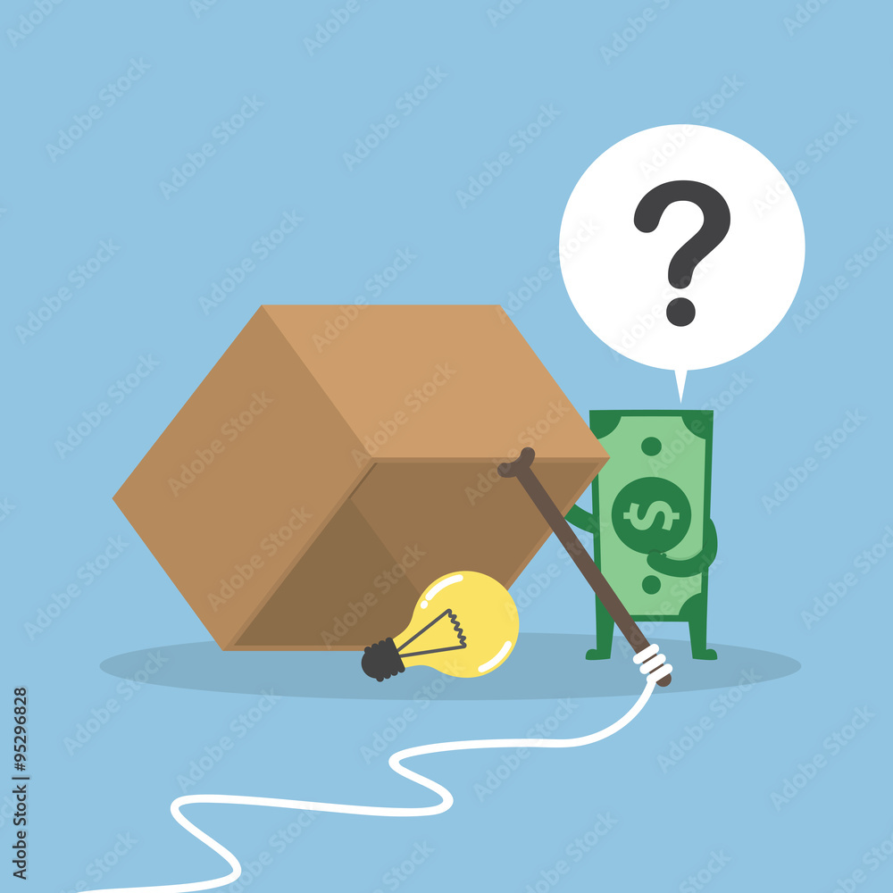 Dollar money wondering about box trap