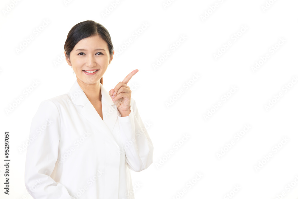 笑顔の女医 笑顔の女医
