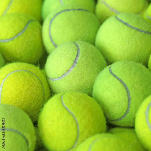 tennis ball as sport background © leisuretime70