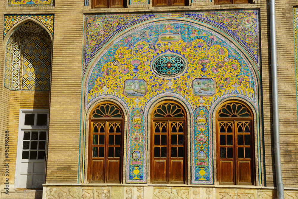 Edifice of the Sun of  Golestan Palace,Tehran, Iran.