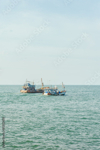 Local fishing boats © koonkhunstock