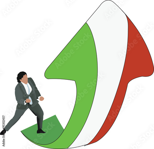 business in rialzo