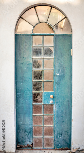 Blue iron door © RuslanKphoto