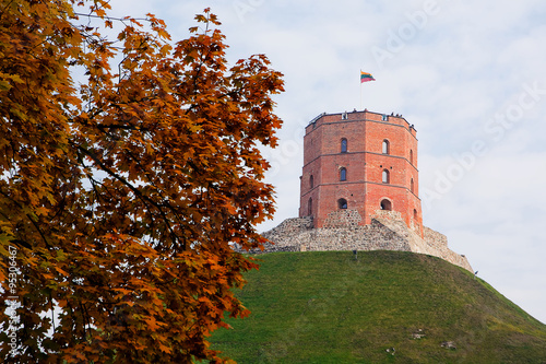 Gediminas Castle in Vilnius photo