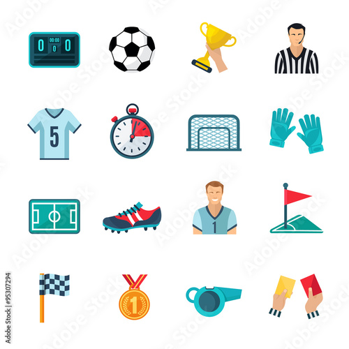 Soccer Icons Set