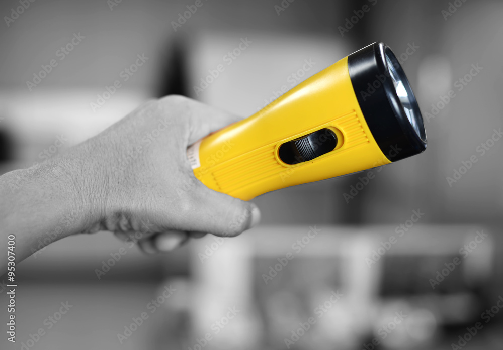 Emergency torch, flashlight for emergency response. Emergency torch, flashlight for emergency response.