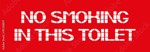 Wallpaper Mural No Smoking In This Toilet Torontodigital.ca