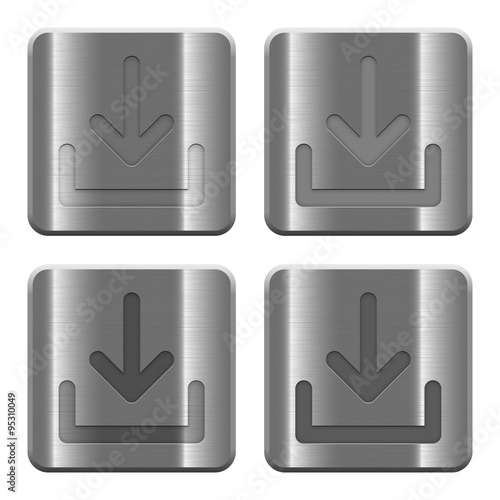 Metal Download buttons