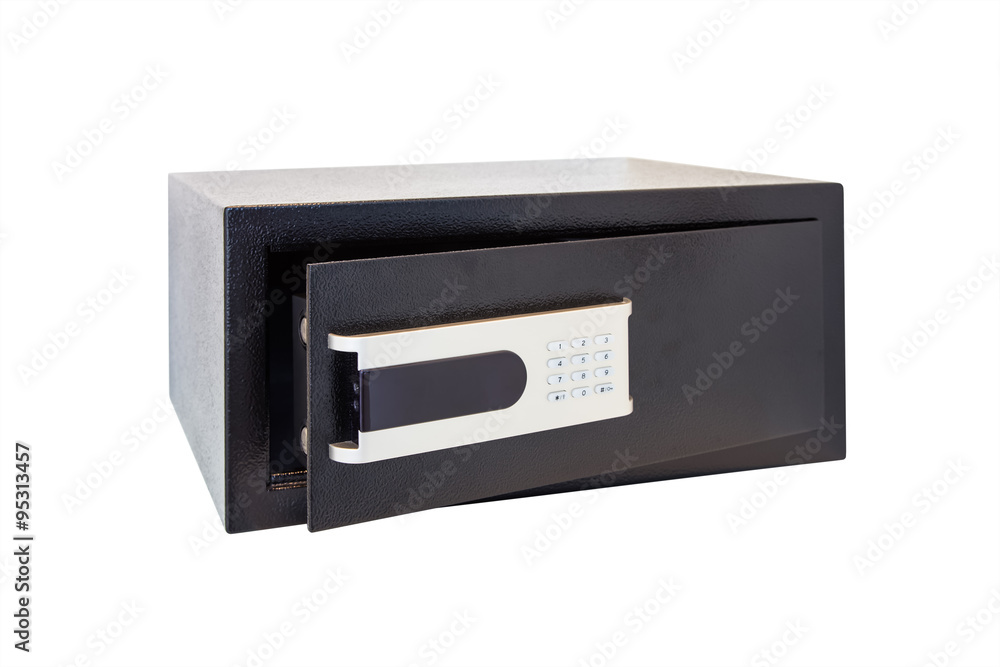 Obraz premium Safe box on white background