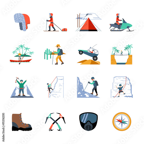 Expedition Icons Set