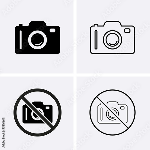 Photo or Camera Icons