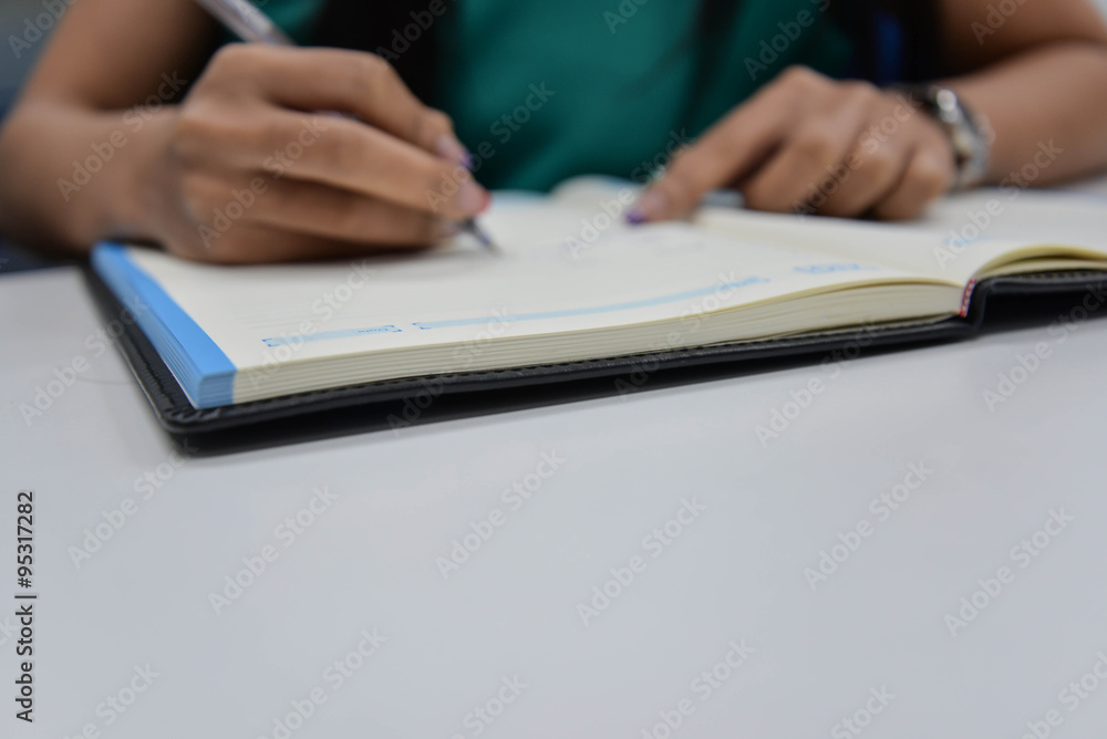 Writing note Writing note