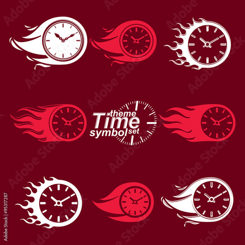 Time is running out concept...