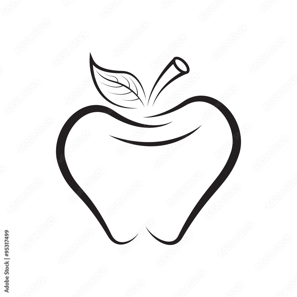 apple dental logo icon apple dental logo icon