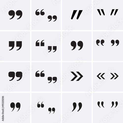 Quote Sign Icons